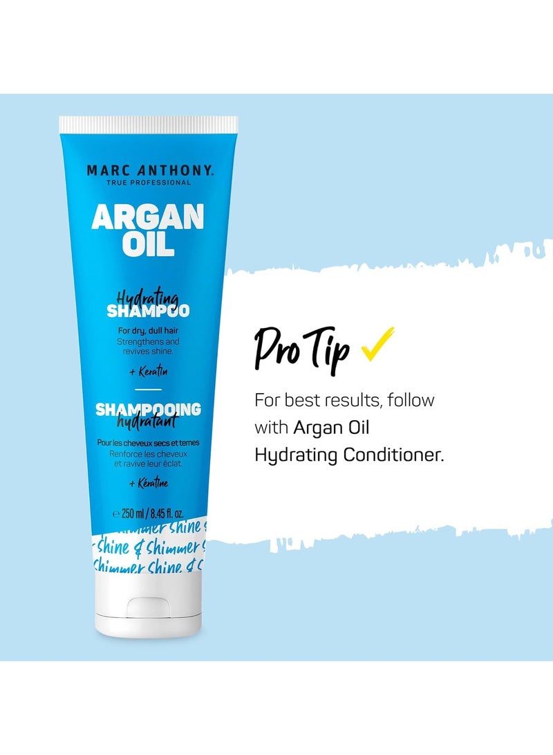MARC ANTHONY شامبو مارك أنطوني المغذي بزيت الأركان من المغرب لترطيب إضافي 250 مل - Image 3