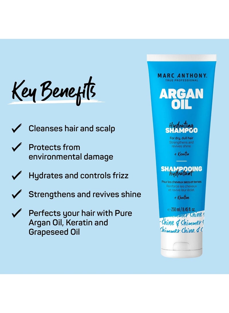 MARC ANTHONY شامبو مارك أنطوني المغذي بزيت الأركان من المغرب لترطيب إضافي 250 مل - Image 4