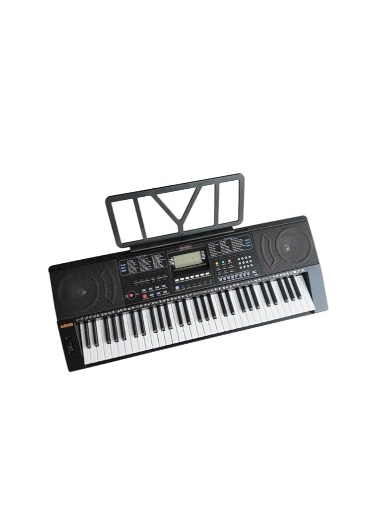 AIERSI Branded Multi Function Church Adult Electronic Organ and 61 Digital Piano Keyboard USB Portable  - Image 2