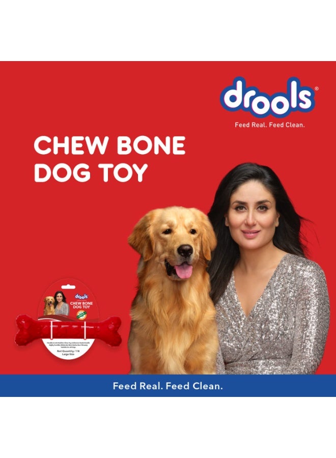 Drools Non-Toxic Rubber Dog Toy (Large - 21.59 cm) Pack | Durable Chewing | Promotes Dental Health | Aids Weight Management - Image 2