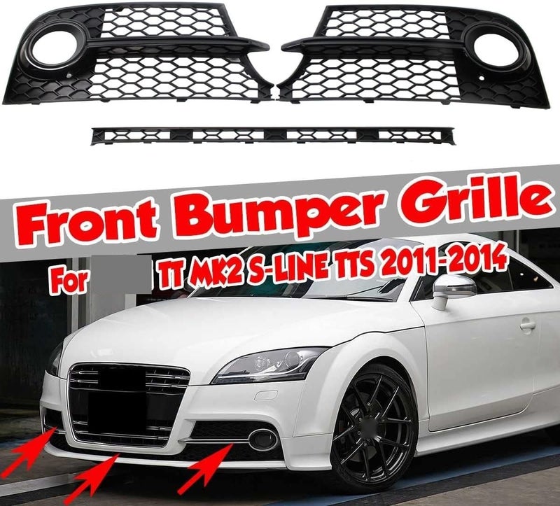 QASULER HONEYCOMB HEX Car Front Fog Light Grille - Image 2