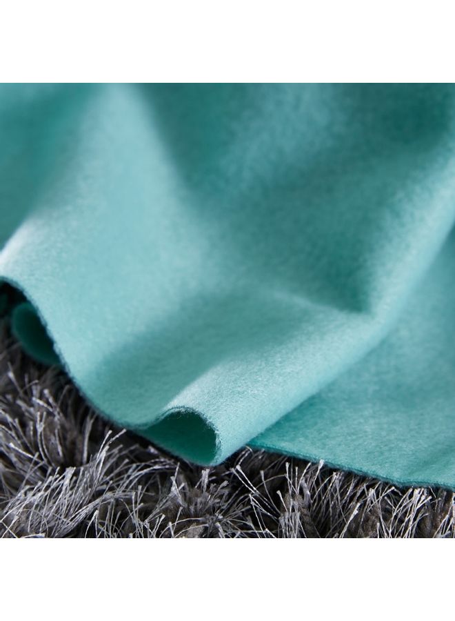 NIBEMINENT Atlanta Throw fleece Blue 160x120cm - Image 3