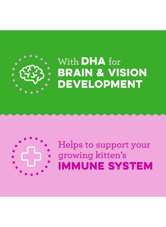 Greenies Feline Smartbites Healthy Kitten Treats, Crunchy and Soft Natural Cat Treats, Chicken Flavor, 16 oz Tub - Image 2