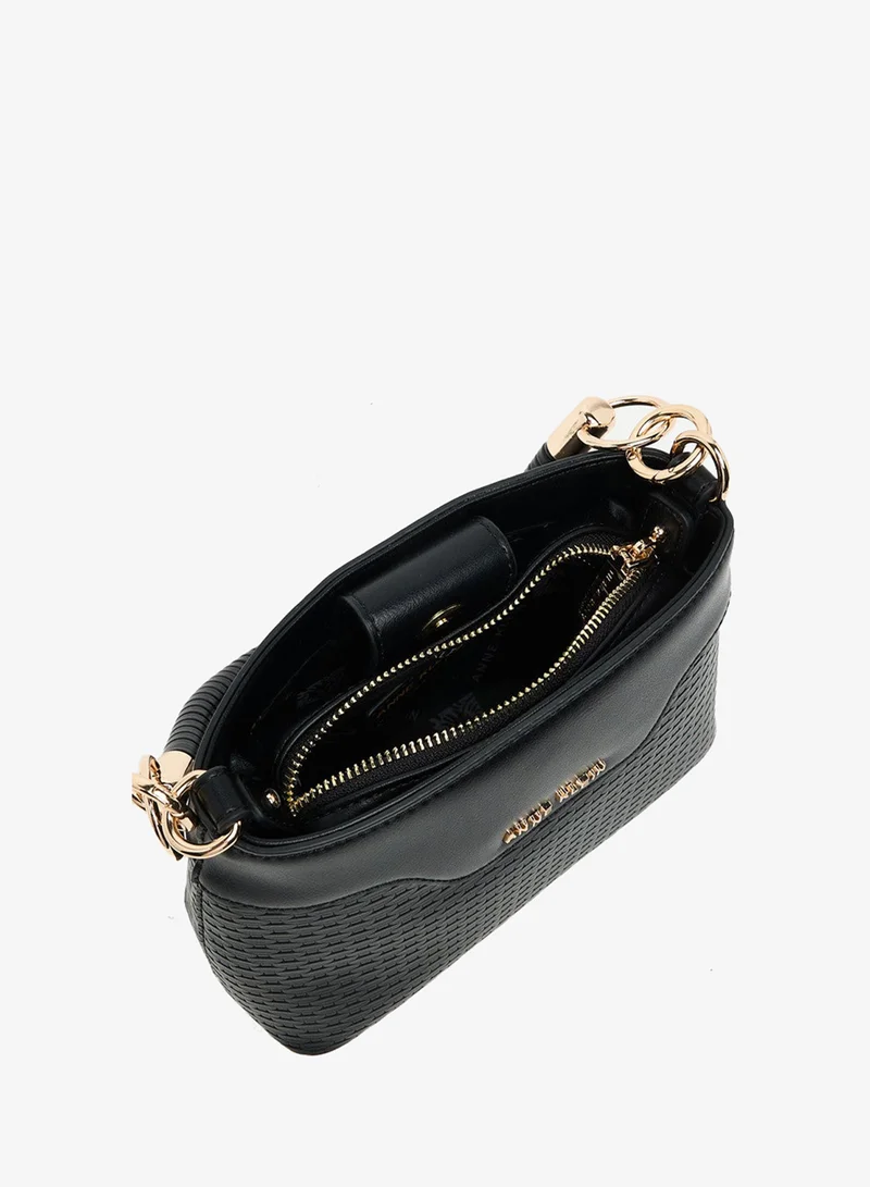 Anne Klein  Textured PU Shoulder Bag for Women | Best Price UAE