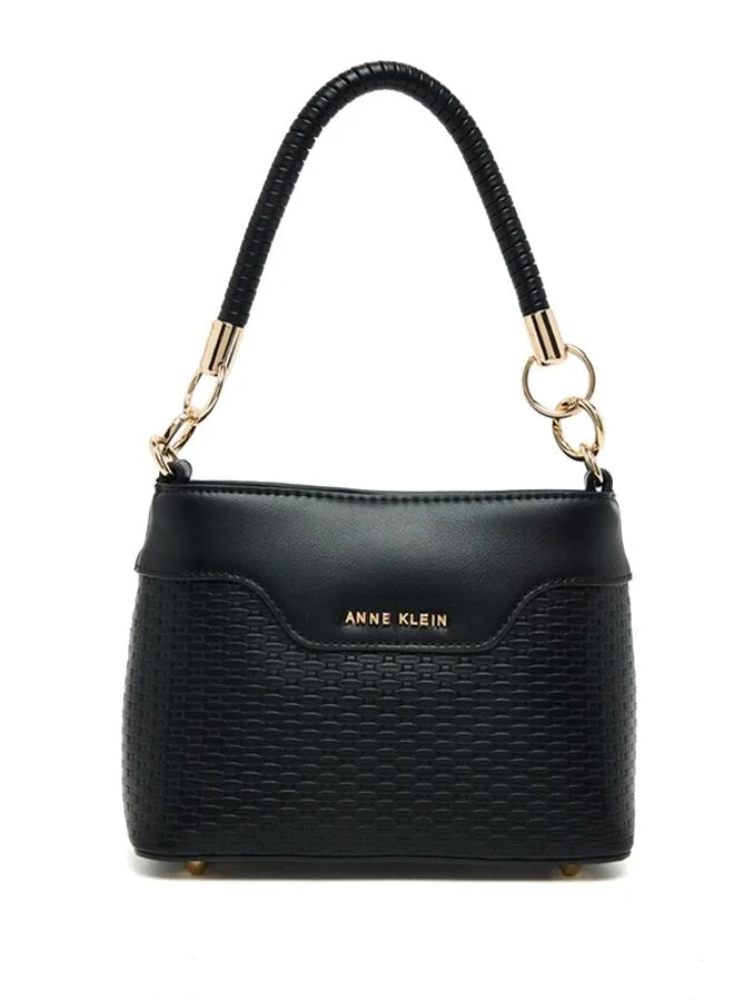 Textured PU Shoulder Bag