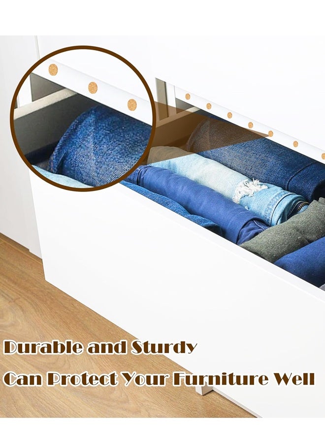 1400PCS 0.39 Inch Self Adhesive Cork Furniture Bumper Pads - Image 4