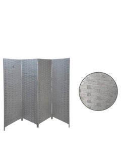 AL KHALDIYA Foldable partition room divider, 4 panels 