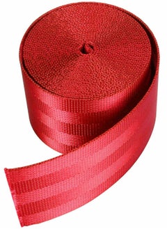 Royal ROYAL - Premium Selection Seatbelt with Particularly High Wearing Comfort. The German BERGER Innovations for Seatbelts, Comfort Car Safety Belts with Soft Edges & Over-lasting Lateral Stiffness (Red)  - Image 2