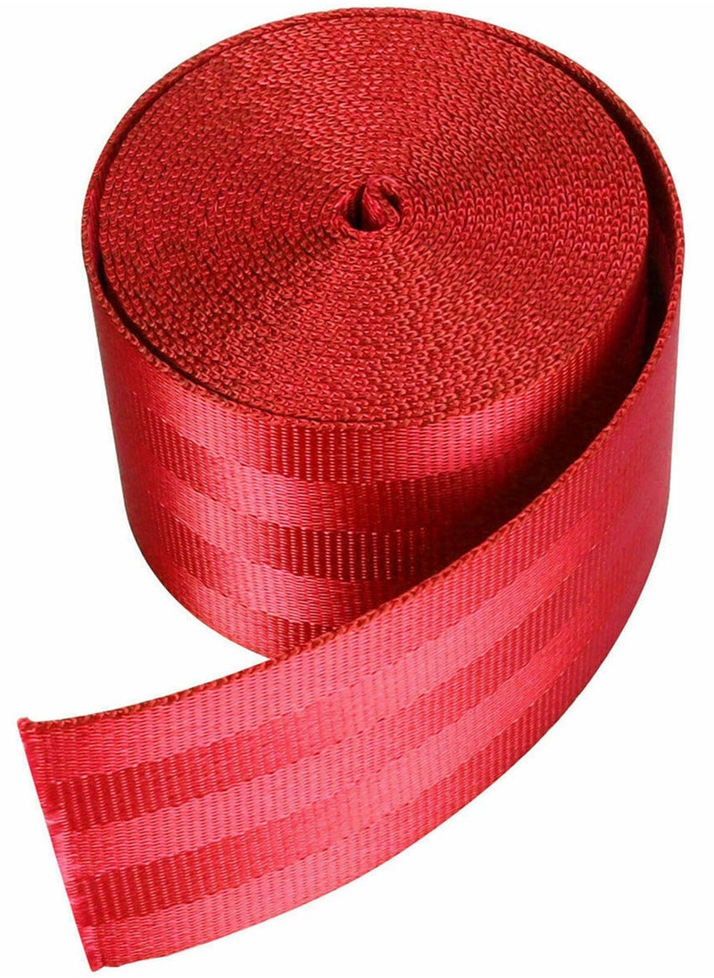 Royal ROYAL - Premium Selection Seatbelt with Particularly High Wearing Comfort. The German BERGER Innovations for Seatbelts, Comfort Car Safety Belts with Soft Edges & Over-lasting Lateral Stiffness (Red)  - Image 2