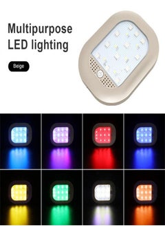 Y&D Car Interior LED Light, 8 Colors Reading Lamp, USB Charging Trunk Cargo Area Strong Magnetic Multi-Function Auto Dome Lights for Car, RV, Truck, Closets, Cabinets, Camping, Bedroom  - Image 2