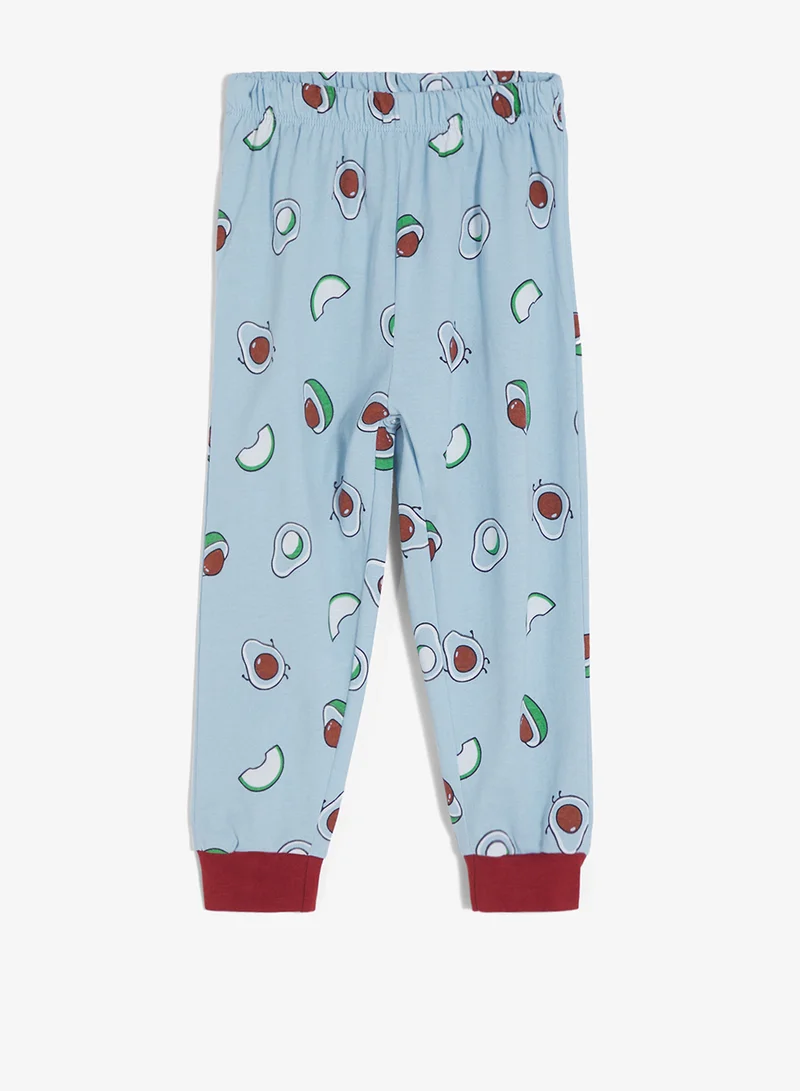 Ripples  Boys Pajama Set With Long Sleeves Top & Bottom for Men | Best Price UAE