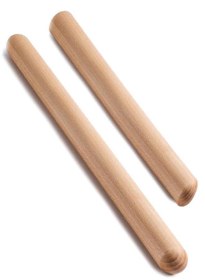 Lmoszuak French Rolling Pin Set - Natural Wooden Rolling Pins, Classic Wooden Dough Roller for for Fondant,Pizza, Pie, Pasta, Bread, Pastry, Essential Kitchen Utensil,(8inch, 15.7inch) - Image 1