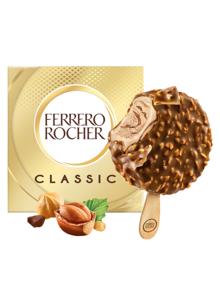 Classic Ice Cream Crunchy Chocolate And Hazelnut Coating