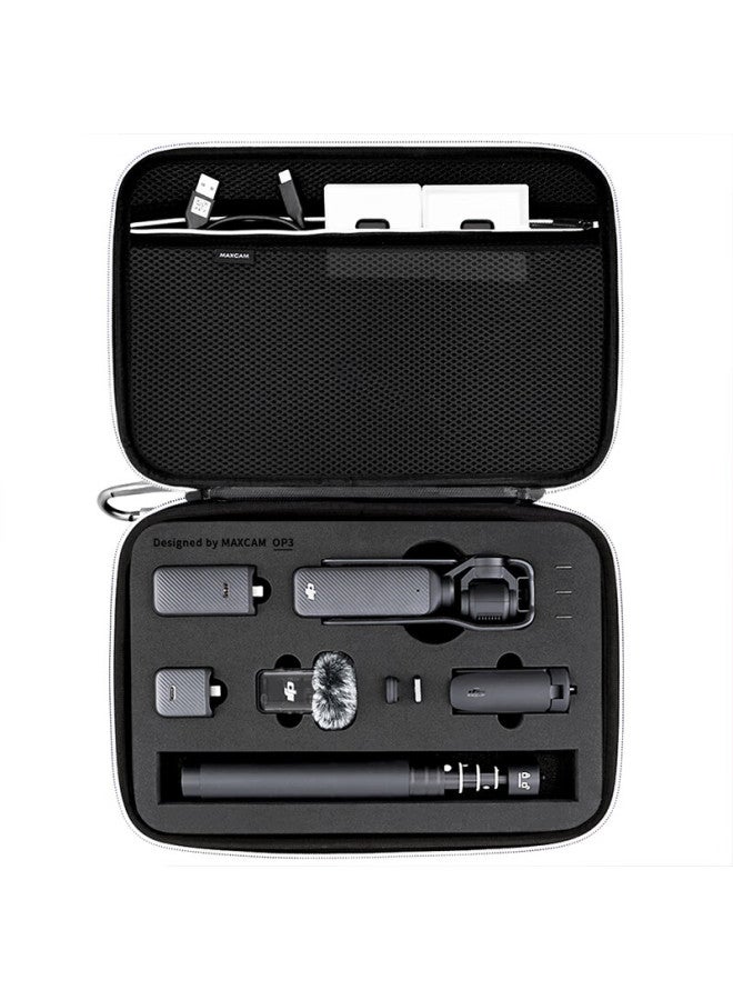 Maxcam Suitable For Dji Osmo Pocket 3 Camera Storage Case, Protective Box, Portable Handheld Accessory, Travel Large Bag, Hard Shell, Shockproof, Pressure-resistant, Splash-proof - Image 1