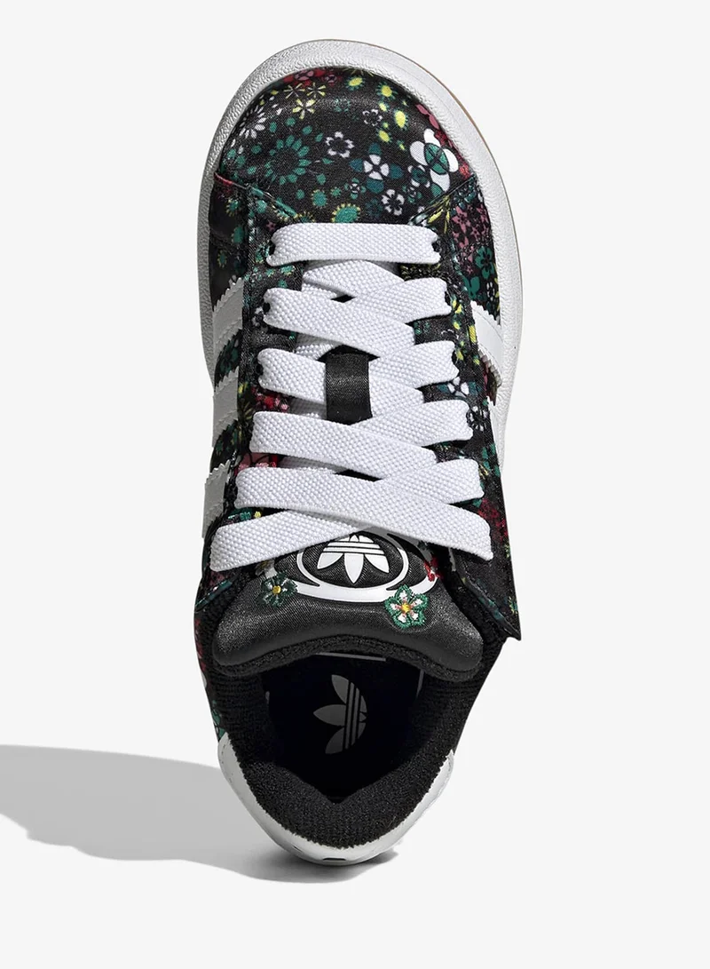 Adidas Originals CBLACK/FTWWHT/GOLDMT Kids Campus 00S Cf El C  | Best Price UAE