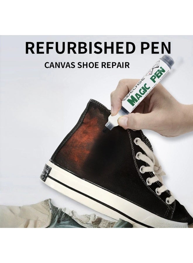 Magic Canvas Shoe Repair Pen Effortlessly Restore Your Favorite Sneakers Fix Scuffs Revive Color and Save Your Beloved Kicks - Image 1