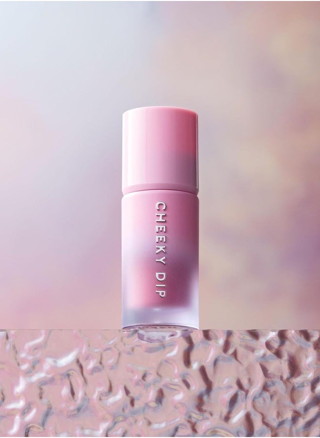 W7 Cosmetics W7 Cheeky Dip Liquid Blusher - Pigmented Colour For Cheek Makeup - Satin Matte Finish - Lusstful  - Image 5