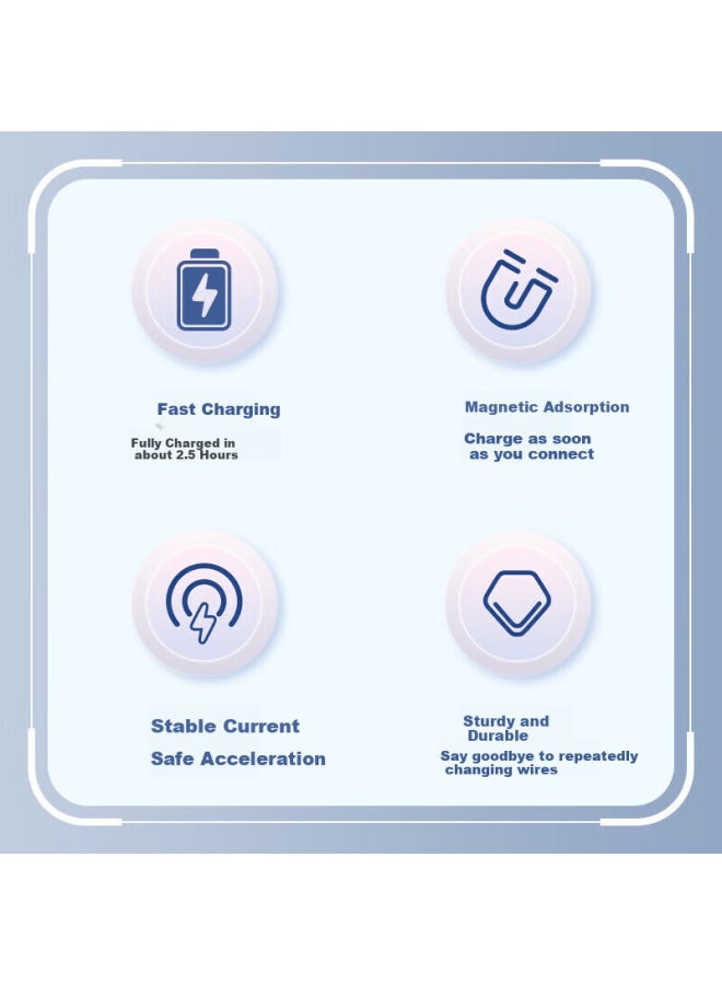 Ten Flashes Tenflash Xiaomi Mitu Charging Cable Set Children'S Phone Watch Charger 7/7Xc7A/6C/5C/Upgrade Version/5X/2S/3/4C/4X Little Seeker Charging Cable Y2/S3/X3 - Image 3