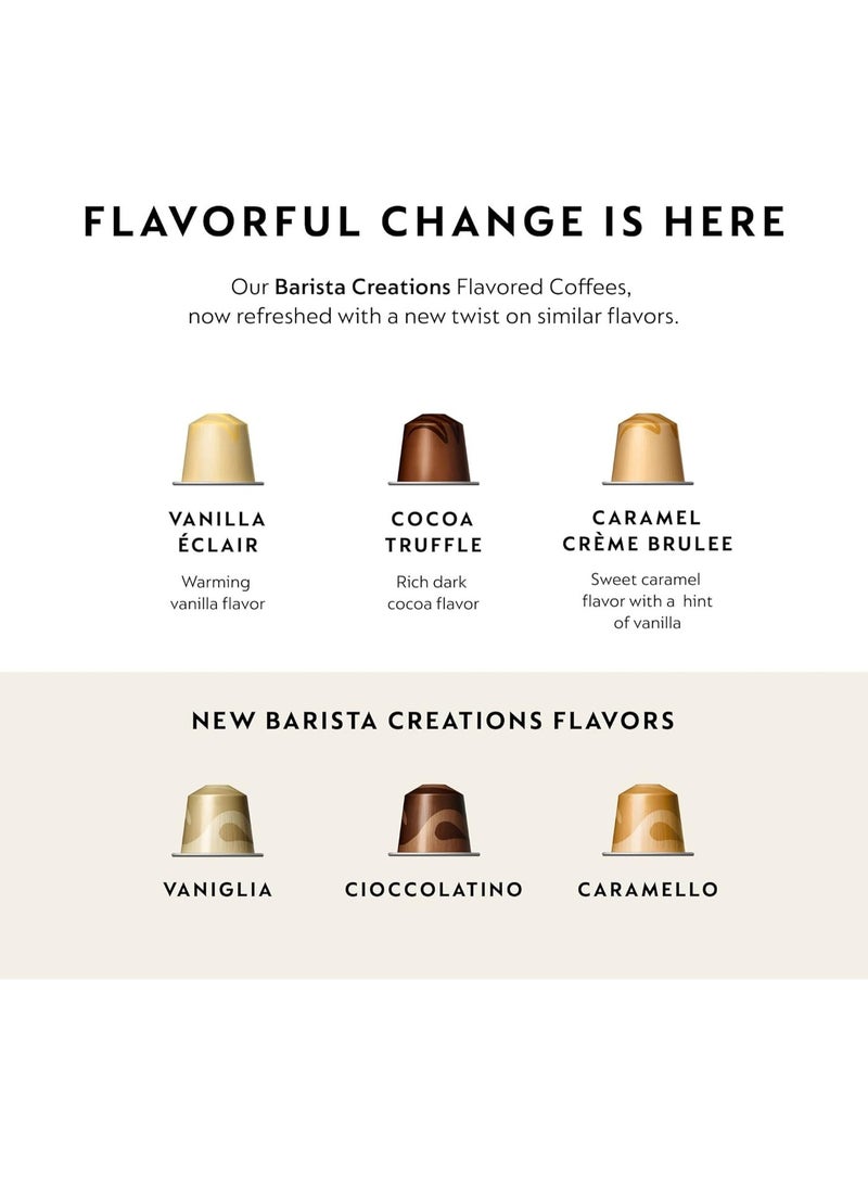 نسبرسو كبسولات نسبريسو أوريجينال لاين، عبوة بارستا بالنكهات، قهوة إسبرسو محمصة خفيفة، 30 كبسولة، تحضير 1.35 أونصة - Image 2