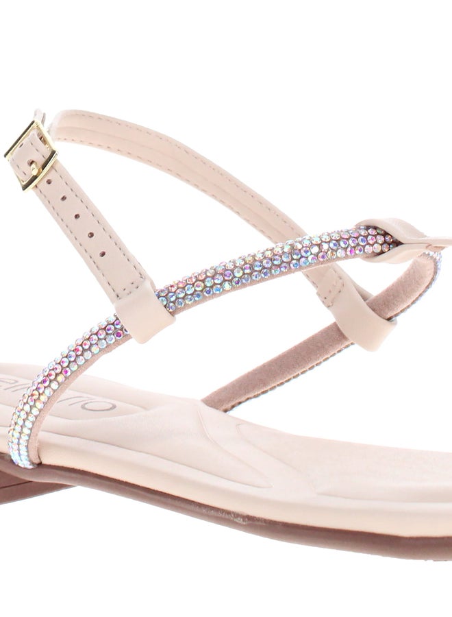 Beira Rio Solid Flat Sandals - Image 4