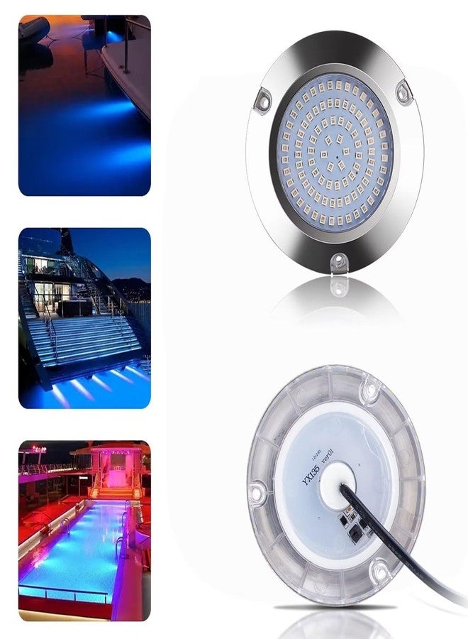 90 مصباح LED بحري للقوارب، مصنوع من الفولاذ المقاوم للصدأ، مقاوم للماء بمعيار IP68، يُثبت على السطح، مناسب للتركيب على مؤخرة السفينة، وسطح الملاحة الداخلي، والإضاءة الليلية، والصيد، والرحلات البحرية، واليخوت، والقوارب الشراعية، والعوامات، والعوارض. - Image 2