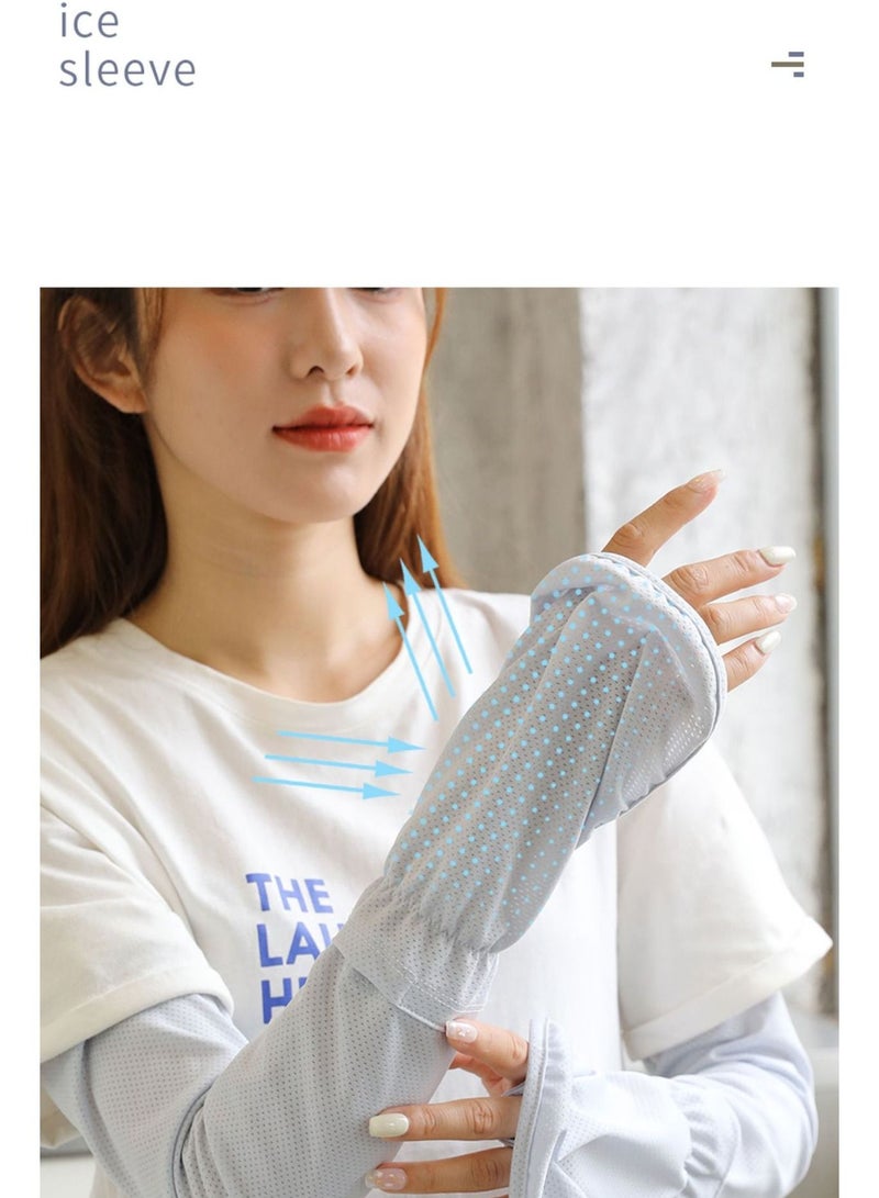 Women's Driving Sleeves UV Protection Summer Sun Protection Sleeves - Image 4