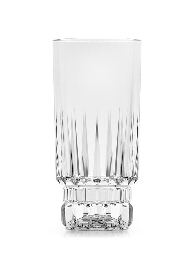 CITY GLASS Linda 27CL - 6* Cup Hiball - tall cup to drink juices from City Glass with high quality and clear glass  - Image 1