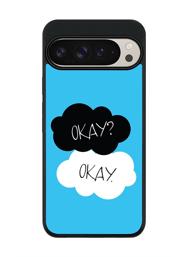 Stylizedd For Google Pixel 9 Pro XL Case,Slim fit Camera Protection, Shockproof Thin Phone cover - Okay Okay  - Image 1