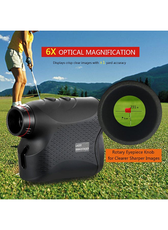 Generic 500M Golf Rangefinder Distance Meter Speed Tester Range Finder Digital Hunting Measurement Monocular Telescope  - Image 3