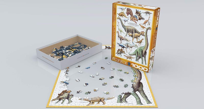 EuroGraphics Dinosaurs Jurassic 1000 Piece Puzzle 60000099 - Image 3