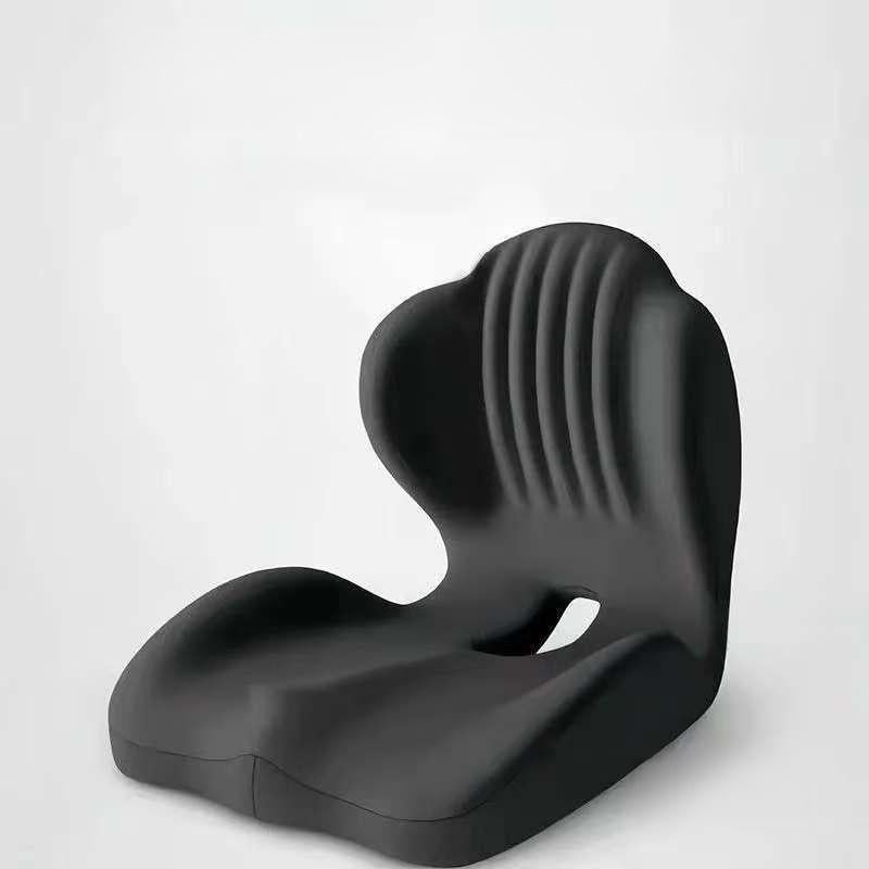 Upgraded Shell Lumbar Cushion for Office and Car, All-Round Support, Extra Thick Comfort for Long Sitting - Image 1