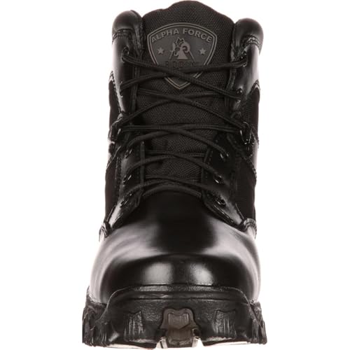 ROCKY Alpha Force Waterproof Public Service Boot, Black, Size 4(ME) - Image 4