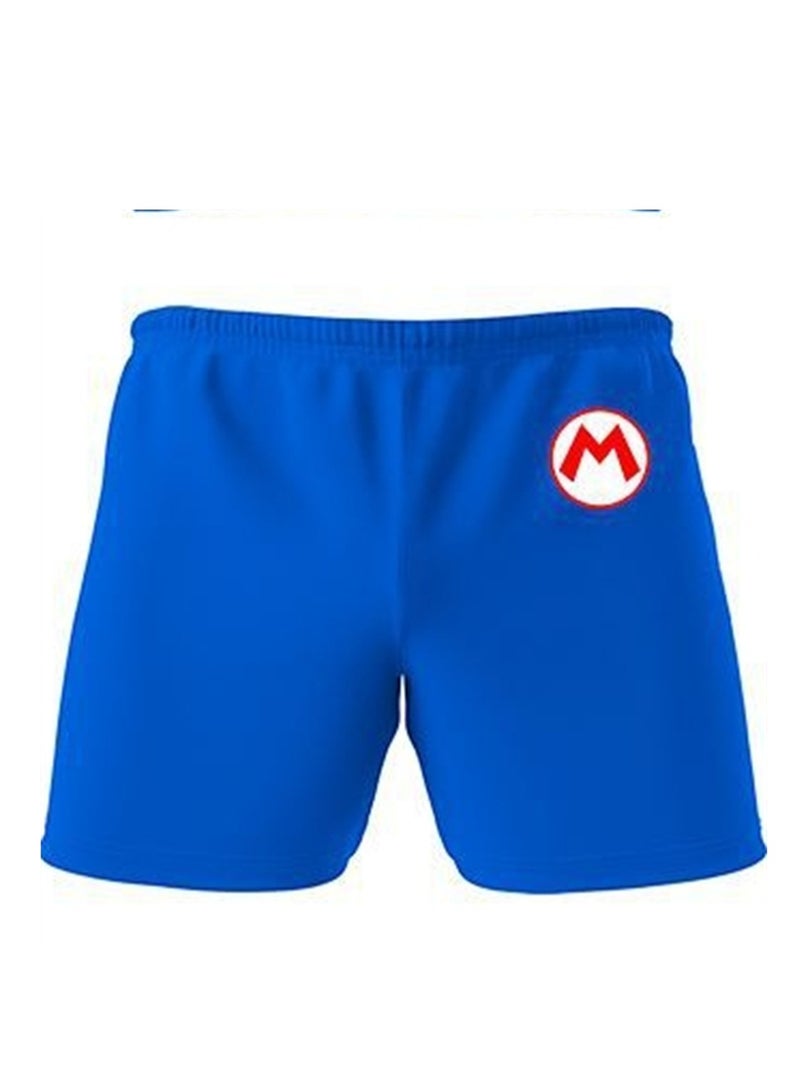 Super Mario 3D digital printing personalized breathable T-shirt shorts set - Image 3