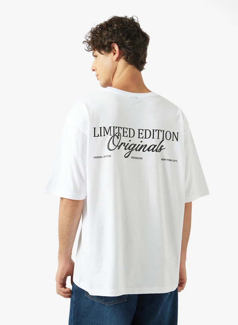 Seventy Five OVERSIZED DROP SHOULDER TEE