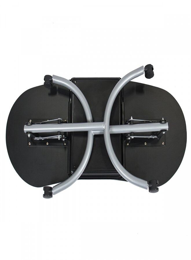Salon System Portable Manicure Table With Arm Rest And Drawer Black - Image 3
