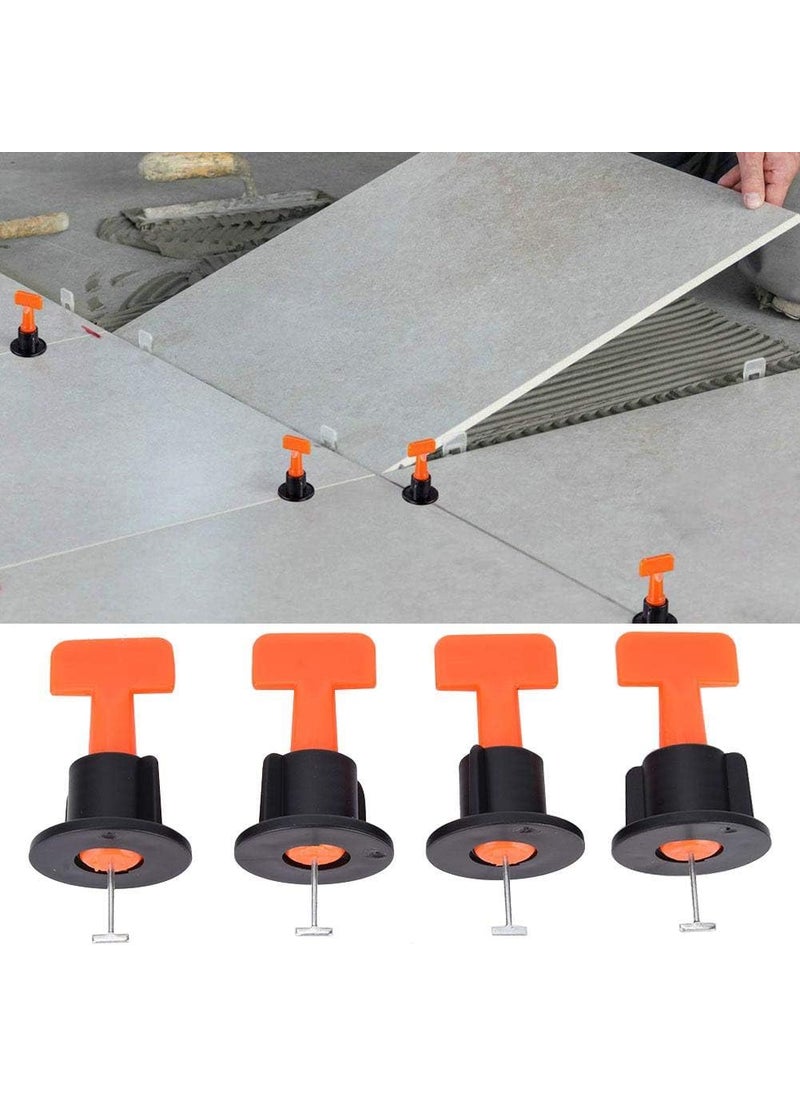 Maxmartt Maxmartt Locator Tiles Tile Spacers Levelers 50Pcs Tile Leveler Flooring Wall Leveling System Locator Spacer Building Supplies  - Image 2