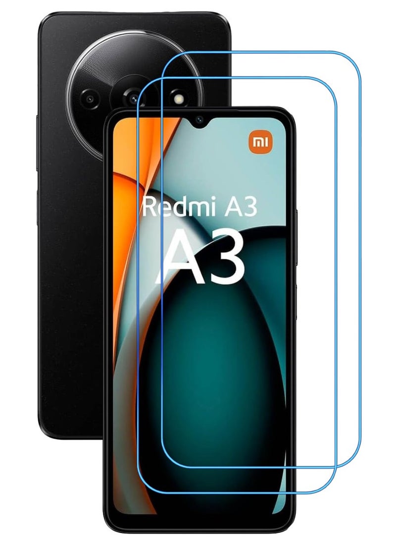 أكاليكس قطعتين، حماية شاشة،  لهاتف شاومي  ريدمي A3 ، جودة ممتازة. - Image 1
