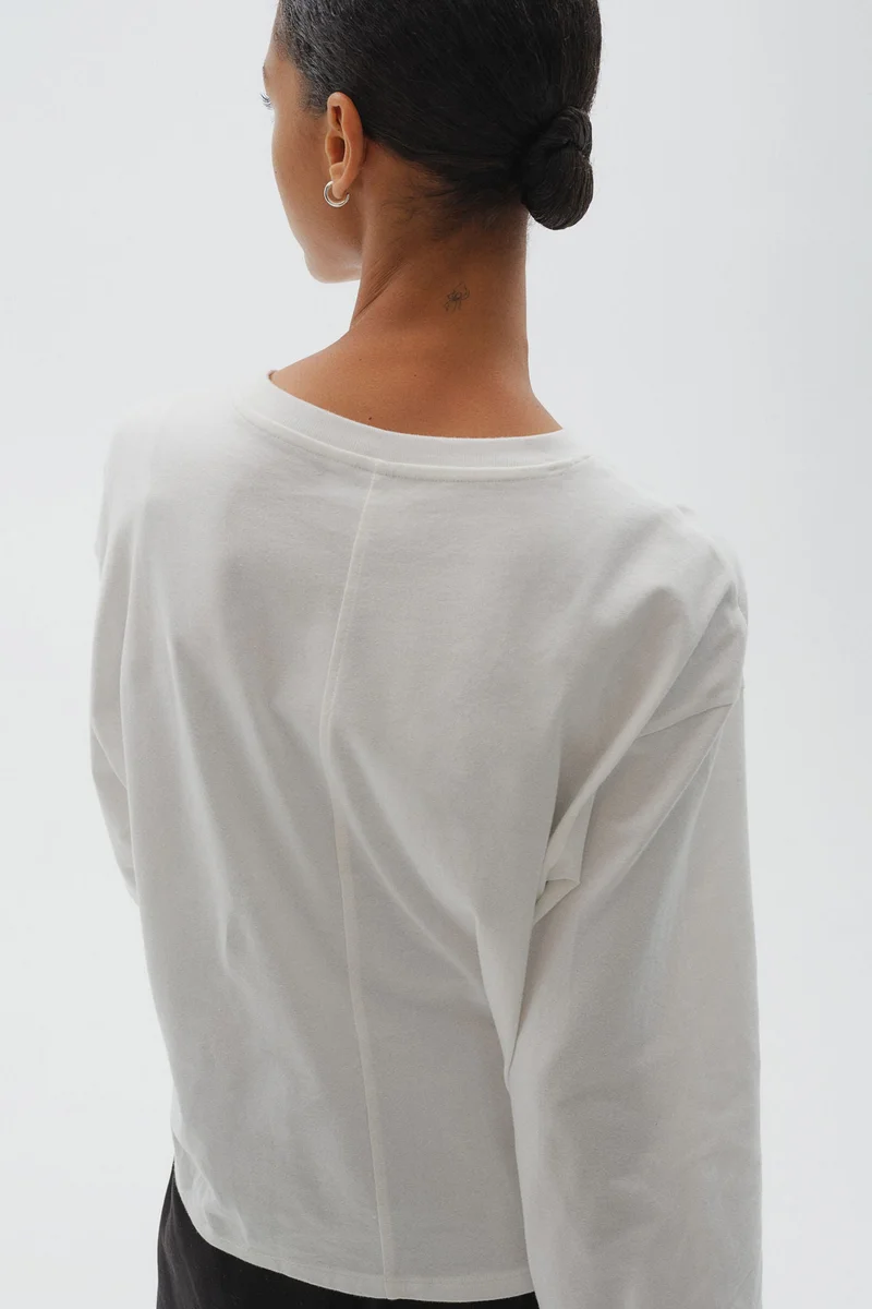H&M Long-sleeved cotton top