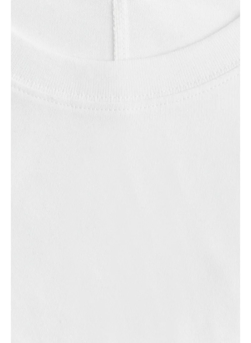اتش اند ام Long-sleeved cotton top