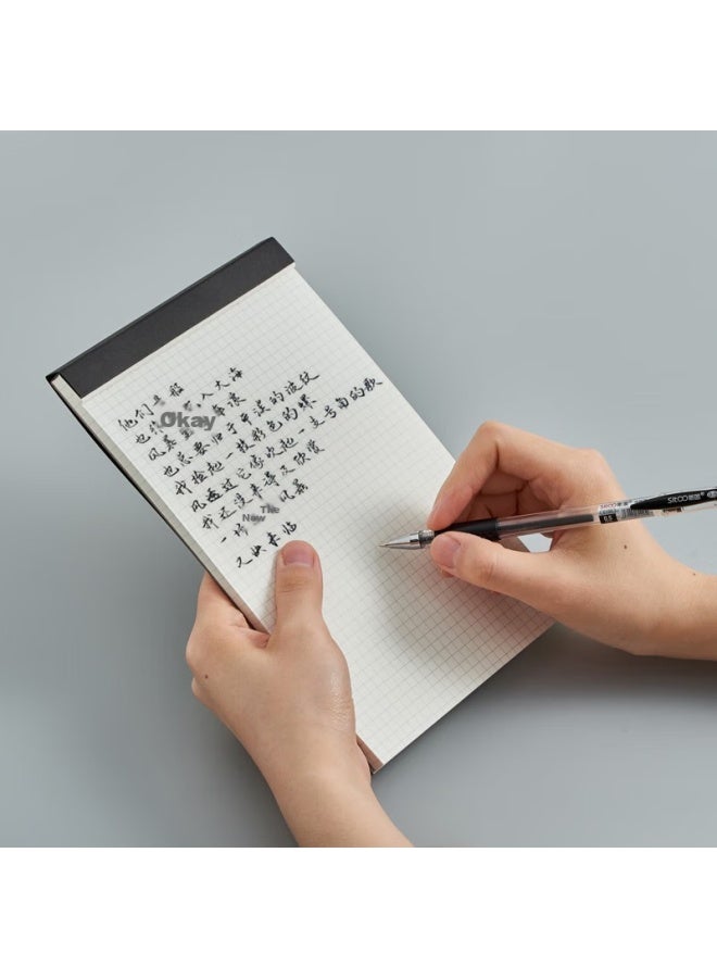Sitoo High-quality Scratch Paper Notebook, B5 Size, Small Grid Paper, Draft Paper, Tear-off Sticky Notes, Notebook, English Notebook, Grid Notebook, 80 Sheets Per Book - Image 3