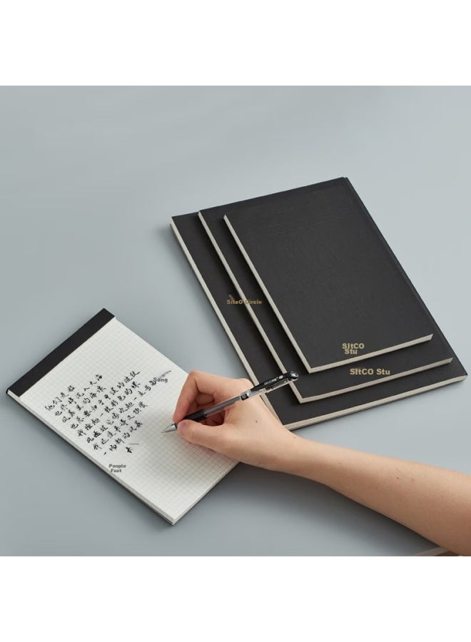 Sitoo High-quality Scratch Paper Notebook, B5 Size, Small Grid Paper, Draft Paper, Tear-off Sticky Notes, Notebook, English Notebook, Grid Notebook, 80 Sheets Per Book - Image 4