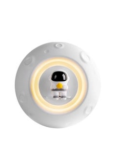 Cool Baby Space Capsule Astronaut Automatic Perfume Machine Home Bedroom Toilet Quiet Deodorization Purifying Air Aromatherapy Machine 4 Bottles of Fruit Essential Oil White  - Image 1