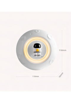 Cool Baby Space Capsule Astronaut Automatic Perfume Machine Home Bedroom Toilet Quiet Deodorization Purifying Air Aromatherapy Machine 4 Bottles of Fruit Essential Oil White  - Image 4