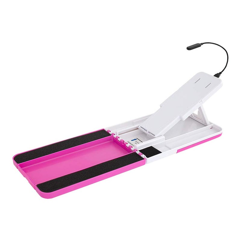 Stedi Pedi  Professional Home Pedicure Kit  Includes Task Light  Paint Nails with Ease Using Pedi Assistant Tool  DIY for Women of All Ages Pink