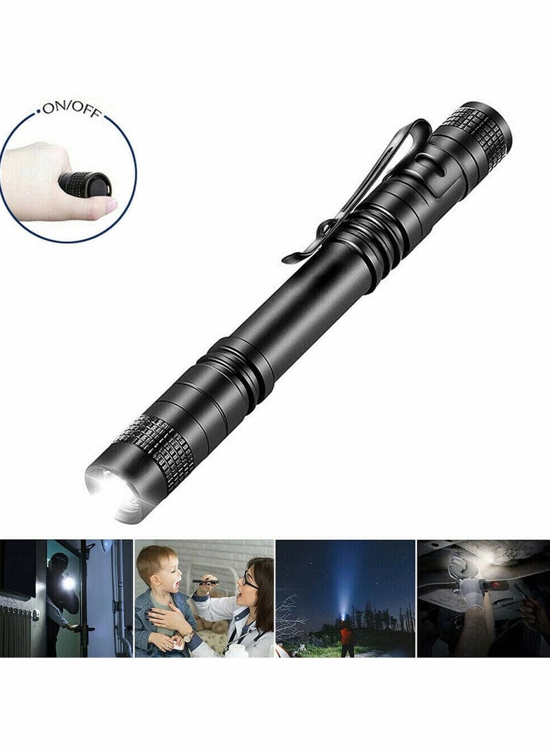 Excefore - LED 8000Lumens Portable Hot Bright USB Rechargeable Pen Pocket Torch Light Lamp - Image 1