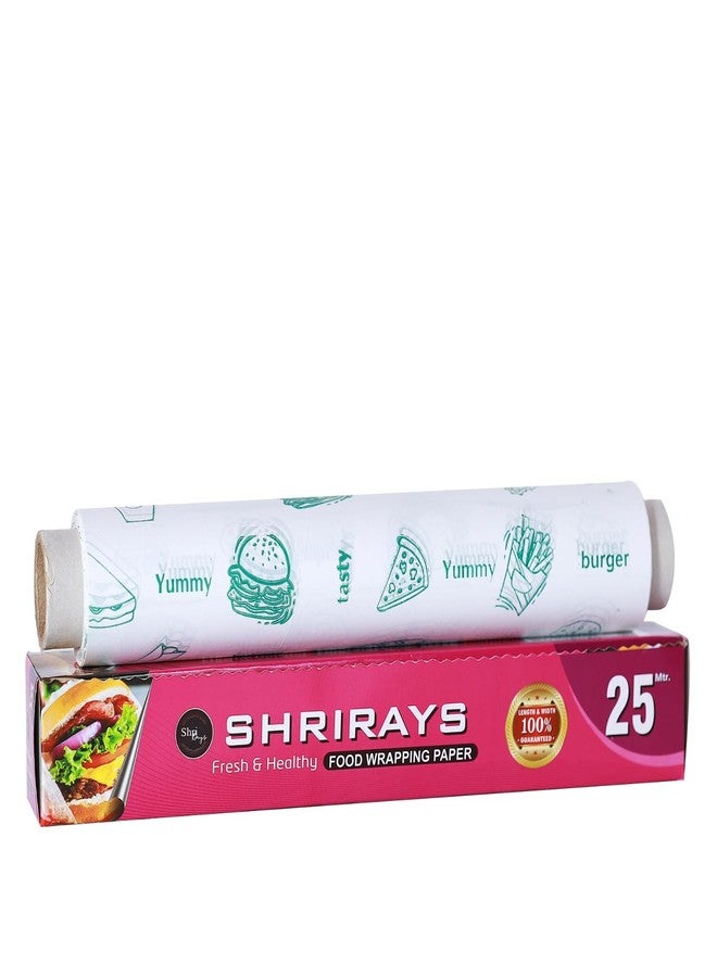 SHRIRAYS 2 Pcs Combo Pack of Butter Paper 25 Meters | Food Wrapping Paper | Parchment Paper | Roti Wrap | Perfect for Baking, Cooking, Packing and Serving Foods - Image 4