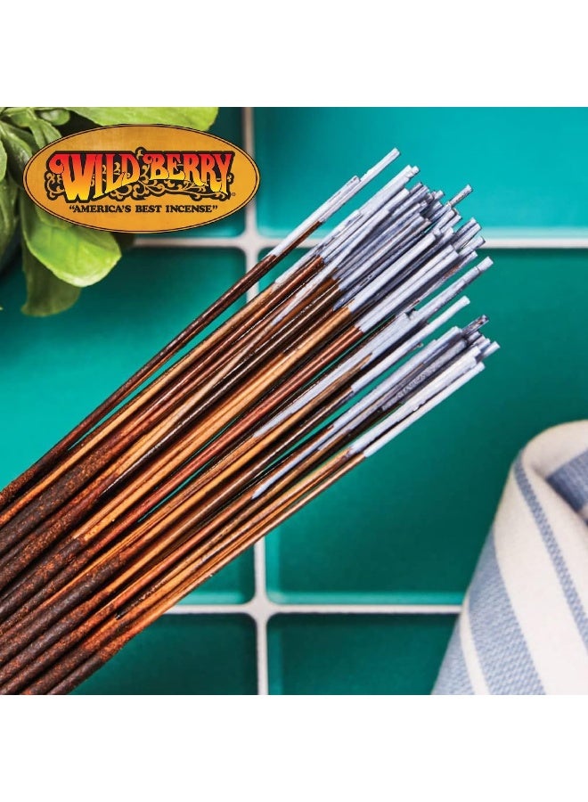 Wild Berry Incense Sticks - Egyptian Musk - Fresh Musk with Bergamot and Lilac - Hand Dipped in The USA (100 Count) - Image 2