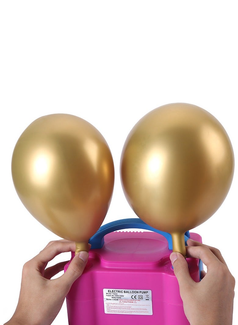 Electric Balloon Pump, Dual Nozzle Portable Balloons Air Pump for Balloon Arch, Balloon Garland, Party Decorations, Kids Birthday, Party Supplies u0026 Decorations - Image 4