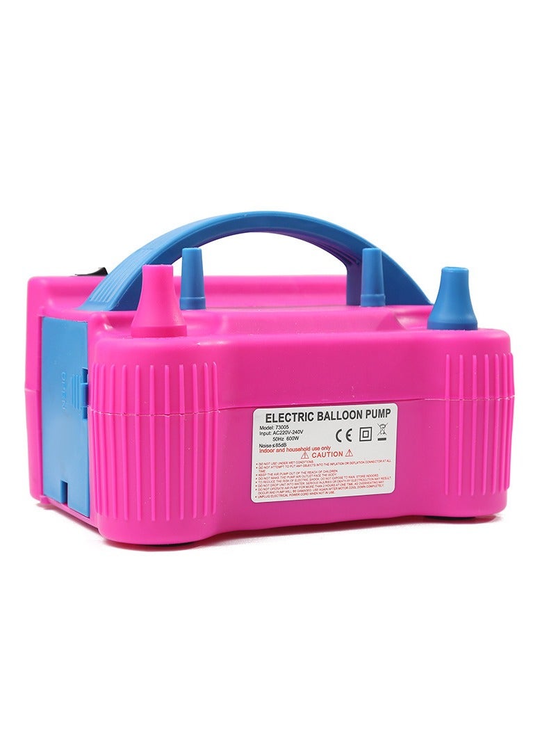 Electric Balloon Pump, Dual Nozzle Portable Balloons Air Pump for Balloon Arch, Balloon Garland, Party Decorations, Kids Birthday, Party Supplies u0026 Decorations - Image 1