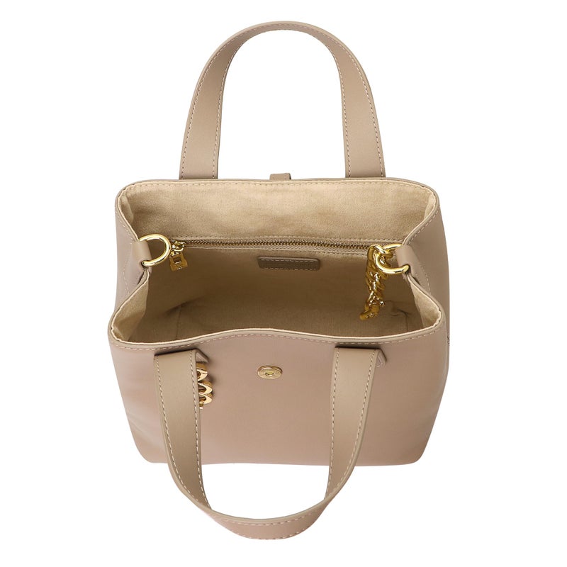 Royal Bagger Women's Genuine Cow Leather Bucket Bag, Elegant Crossbody Shoulder Purse, Tote & Basket Handbag with Strap 3262 (Brown) - Image 5